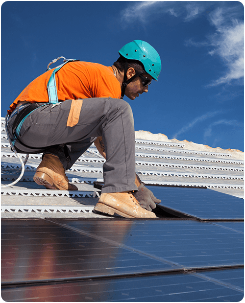 solar panels installed because solar incentive 2023