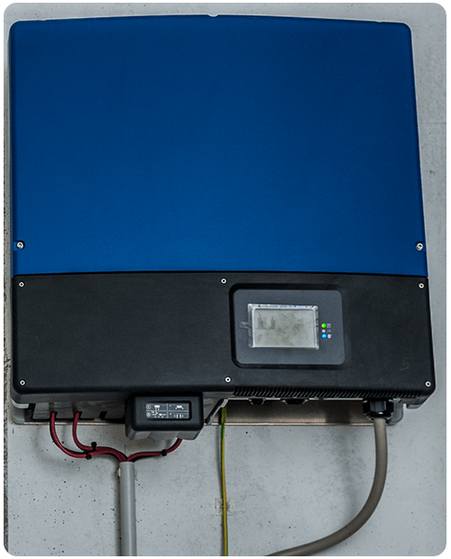 solar installation - wiring the system for solar